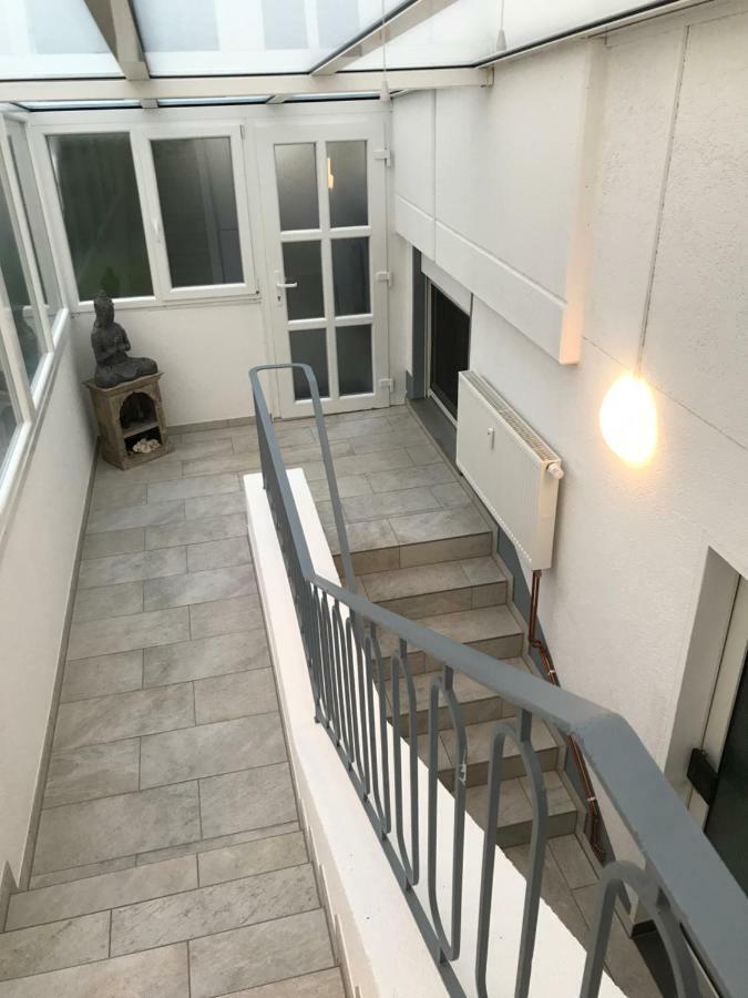 Ruhige Souterrainwohnung Leverkusen Exterior foto